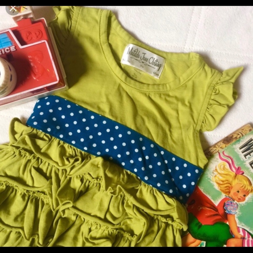 Matilda Jane Green Apple Lizzy Top